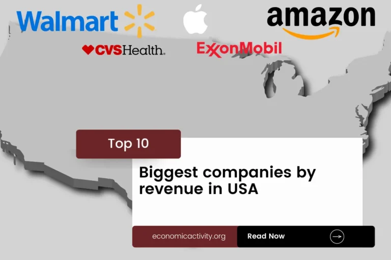 Top 10 Biggest companies by revenue in USA (2023 data)