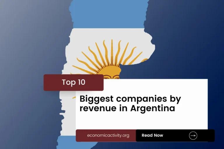 Top 10 Biggest companies by revenue in Argentina (2023 data)