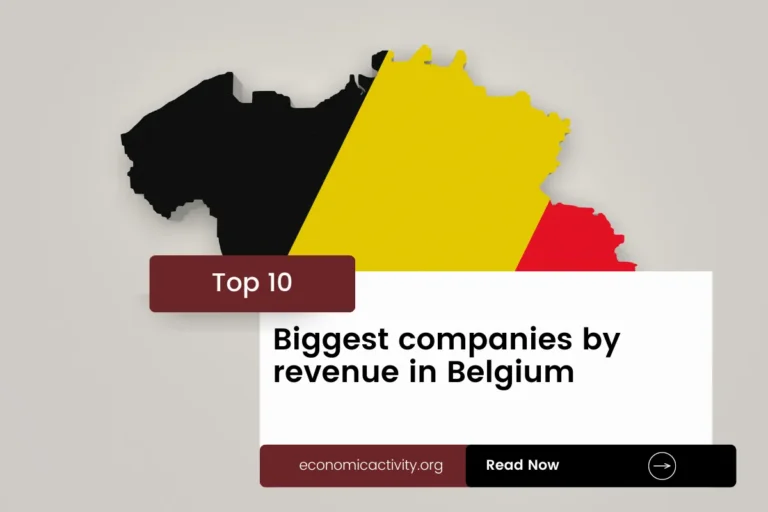 Top 10 Biggest companies by revenue in Belgium (2023 data)