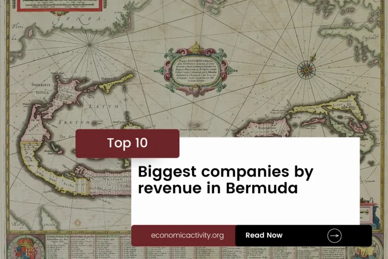 Top 10 Biggest companies by revenue in Bermuda (2023 data)