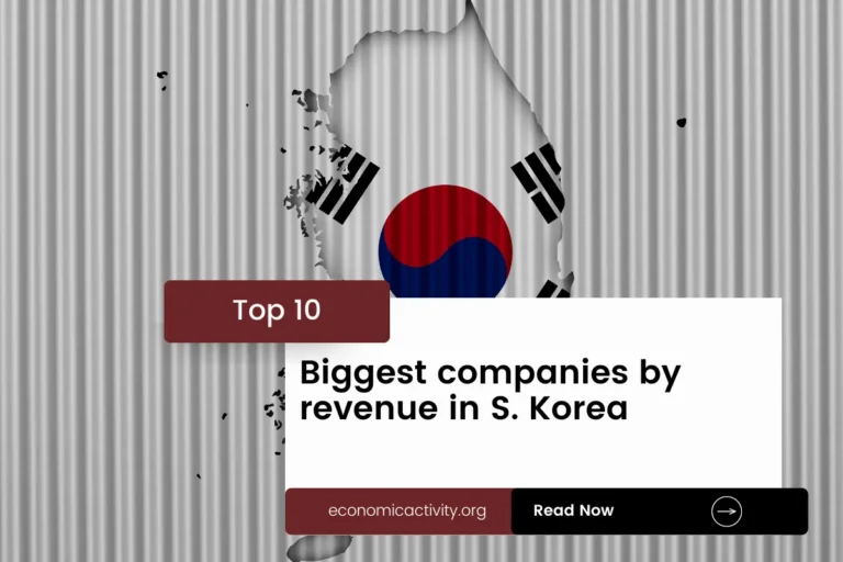 Top 10 Biggest companies by revenue in South Korea (2023 data)