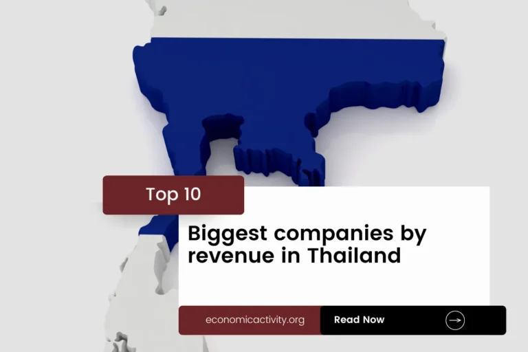 Top 10 Biggest companies by revenue in Thailand (2023 data)