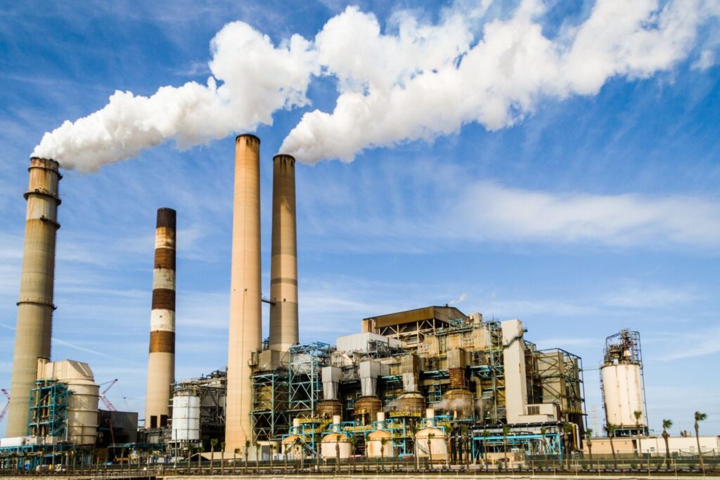 Global CO2 emissions from industry