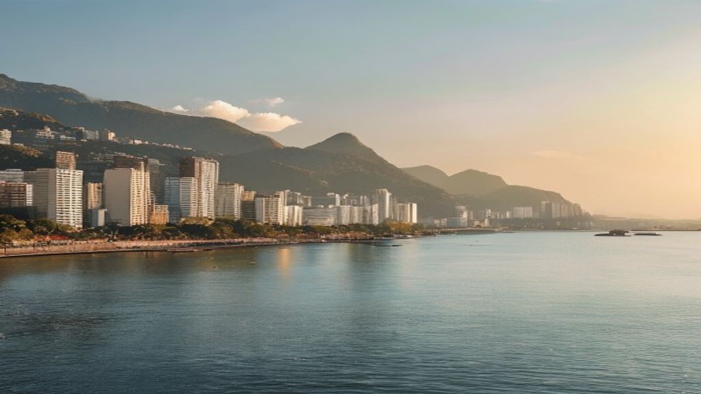 Rio de Janeiro illustrating Brazil's economic system