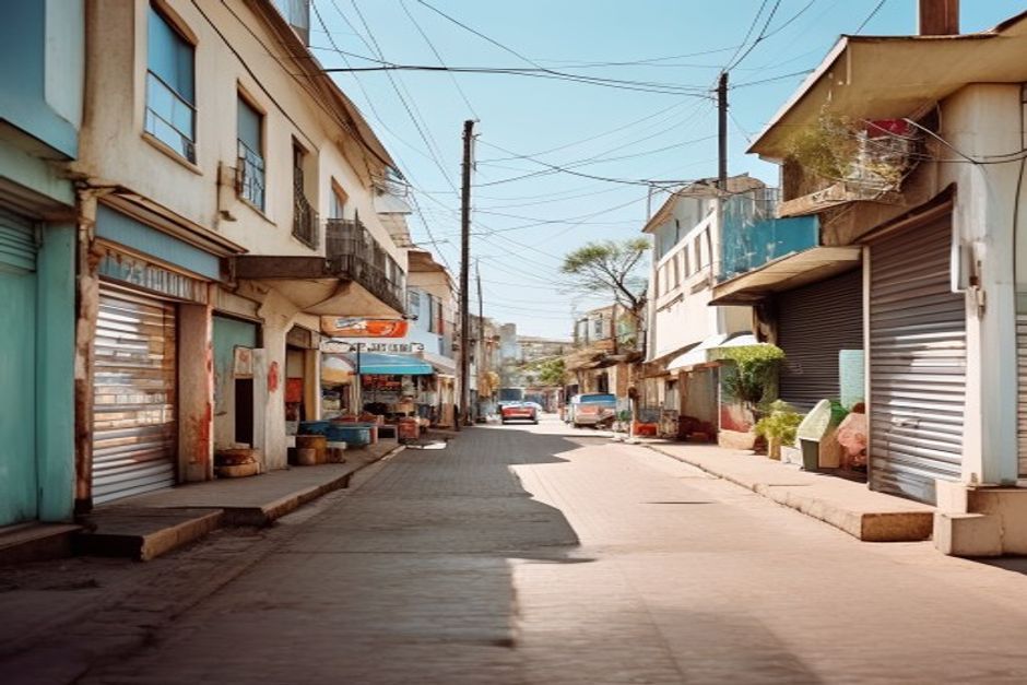Bujumbura illustrating Burundi's tertiary service sector