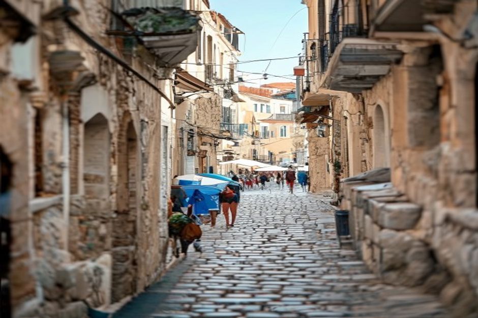 Dubrovnik old town illustrating Croatia's tertiary tourism sector