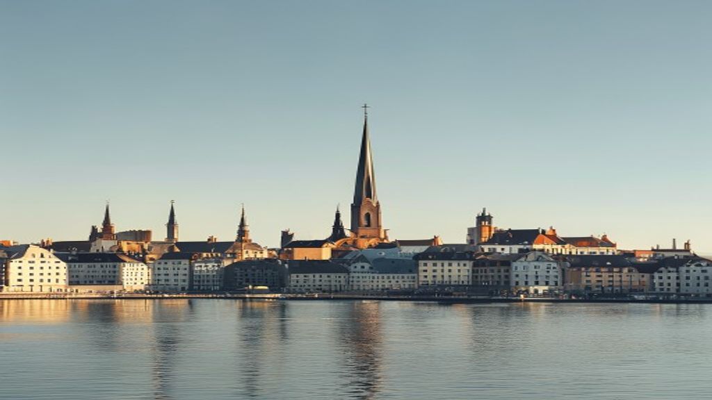 Copenhagen illustrating Denmark's economic system