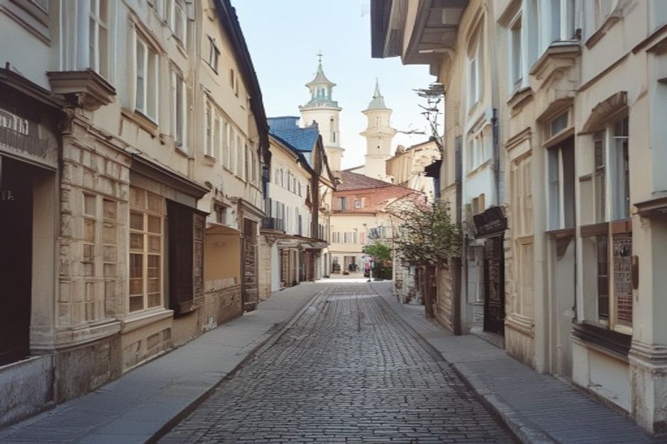 Tallinn old town illustrating Estonia's tertiary service sector