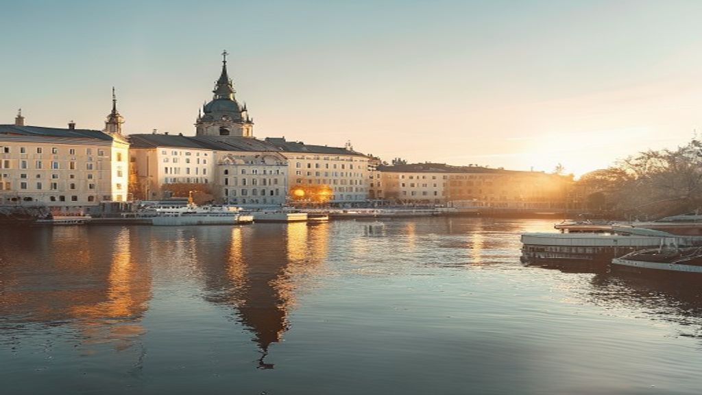 Helsinki illustrating Finland's economic system
