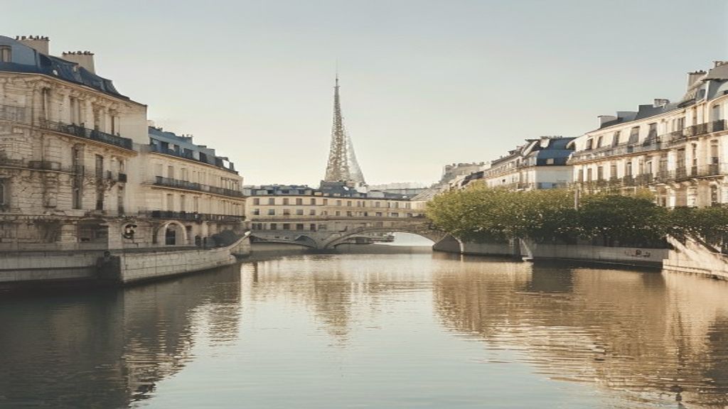 Paris cityscape illustrating France's economic system