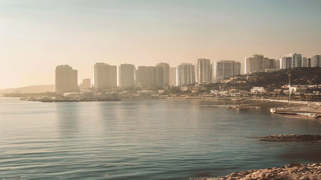 Tel Aviv skyline illustrating Israel's economic system