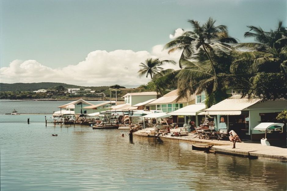 Montego Bay waterfront illustrating Jamaica's tertiary tourism sector