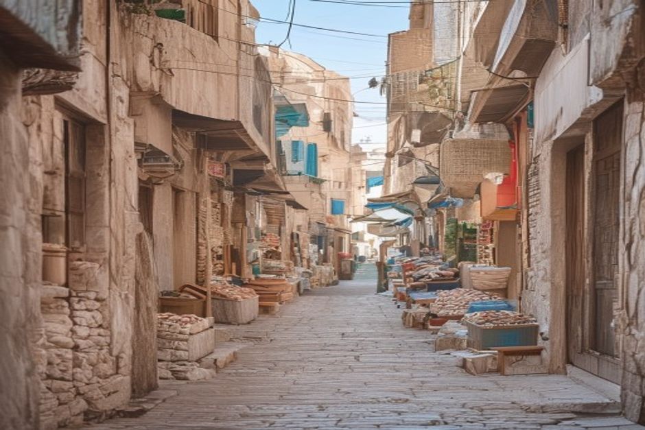 Amman illustrating Jordan's tertiary service sector