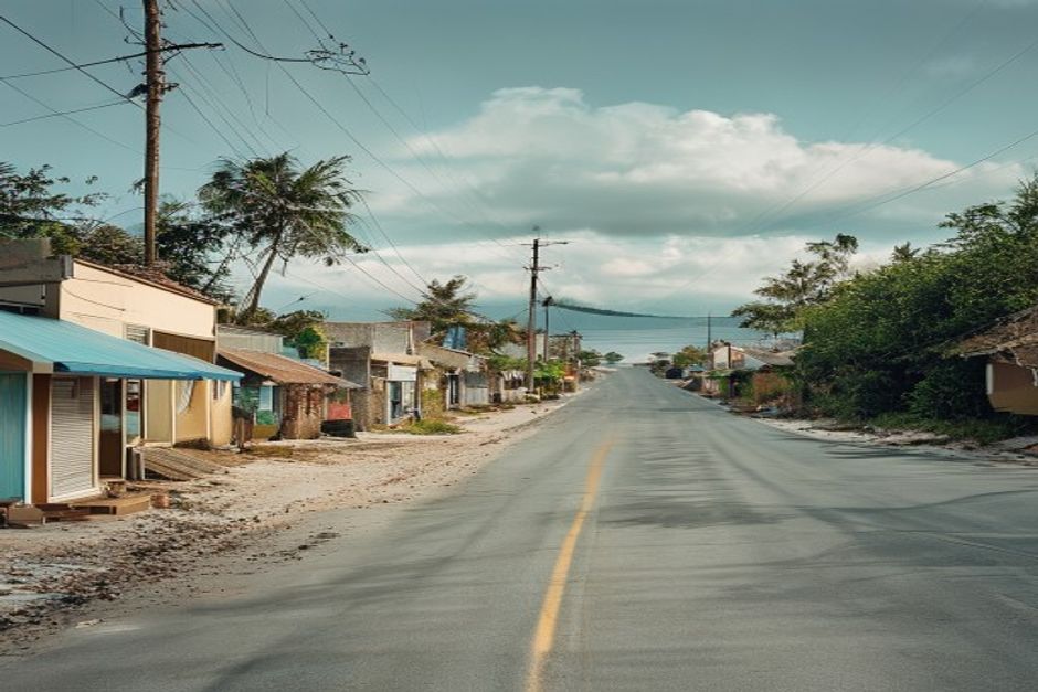 Majuro illustrating Marshall Islands' tertiary service sector
