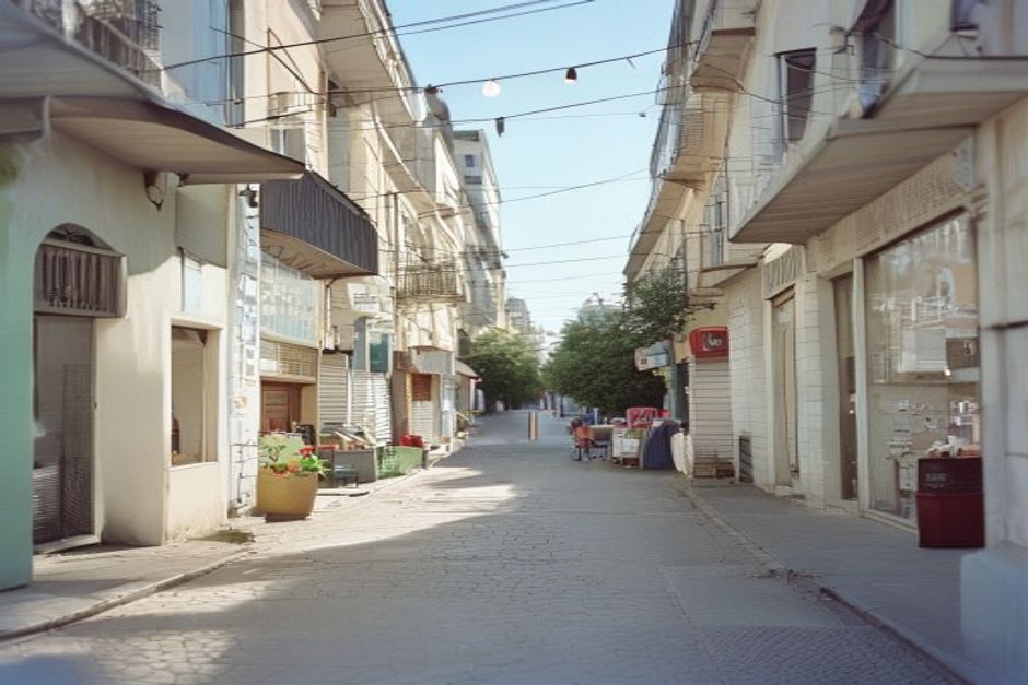 Chisinau illustrating Moldova's tertiary service sector