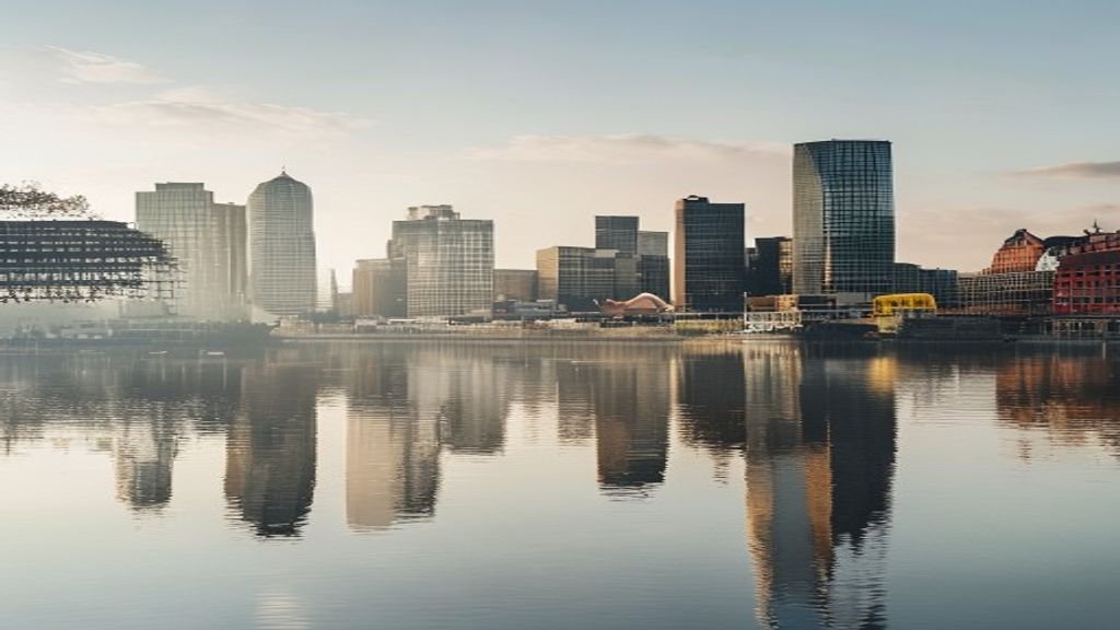Rotterdam skyline representing the Netherlands' largest companies