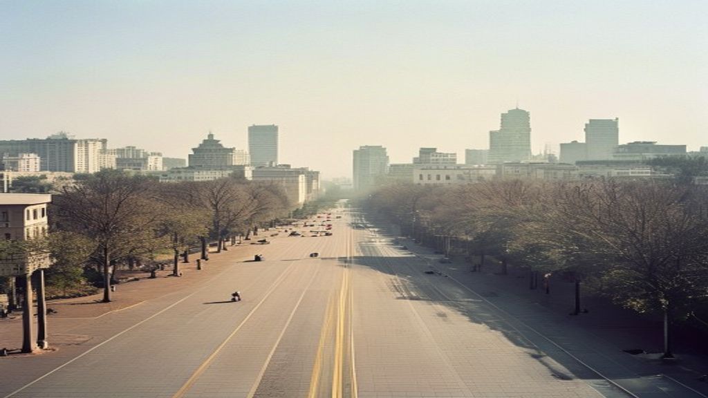 Pyongyang illustrating North Korea's economic system