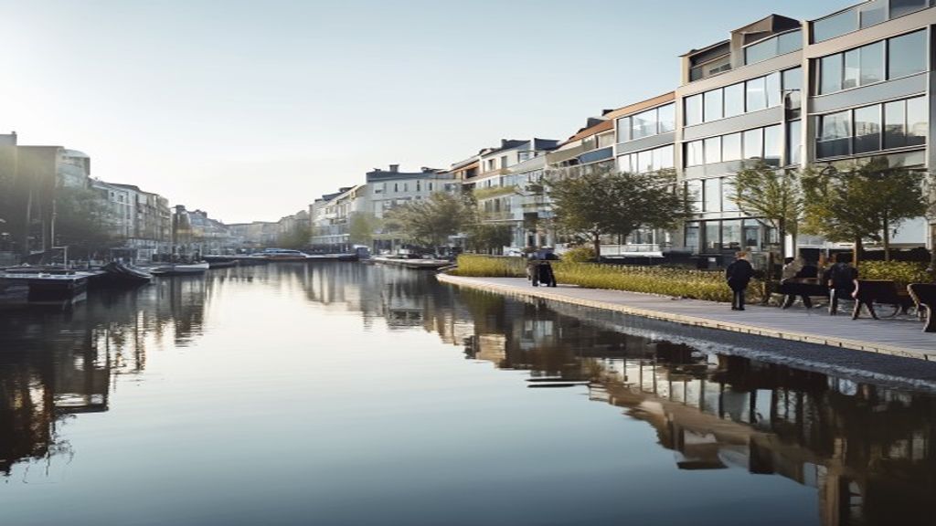 Oslo business district representing Norway's largest companies