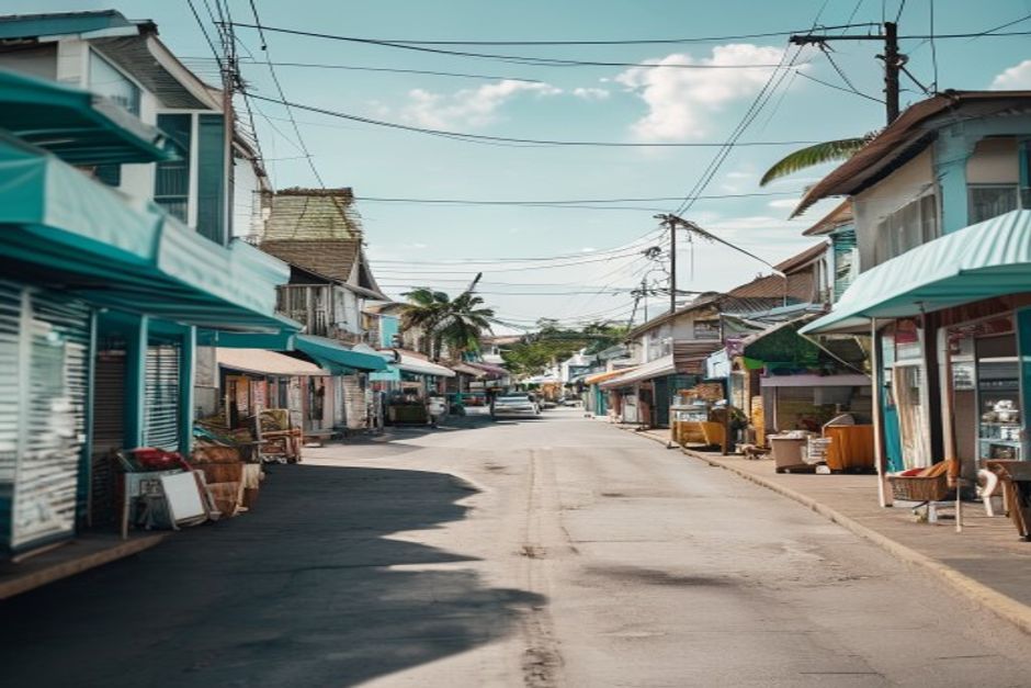 Port Moresby illustrating Papua New Guinea's tertiary service sector