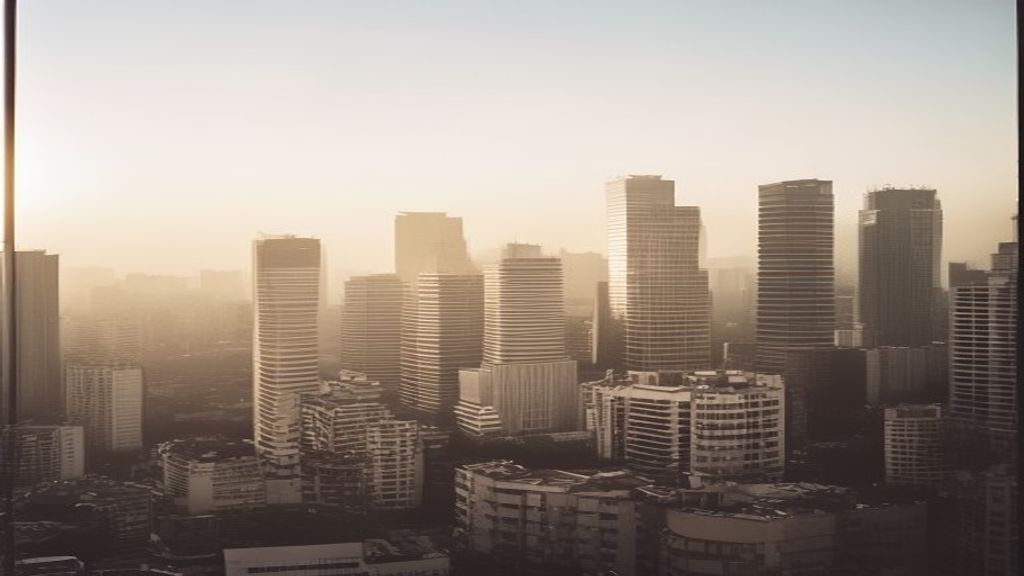 Manila skyline illustrating the Philippines' economic system
