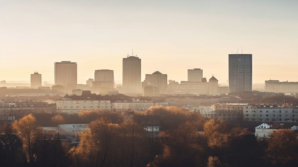 Warsaw illustrating Poland's economic system