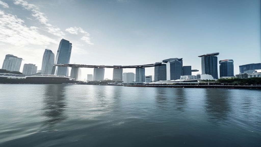 Singapore representing the largest companies in Singapore