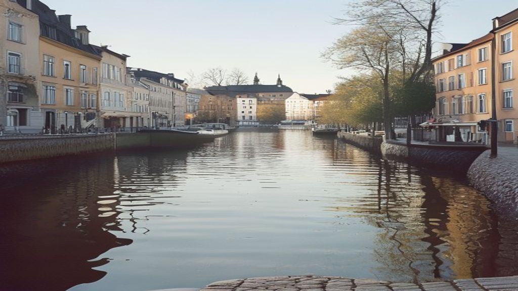 Stockholm illustrating Sweden's economic system