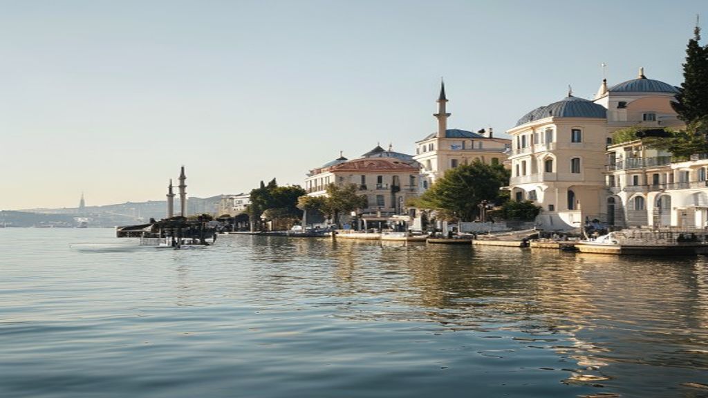 Istanbul Bosphorus mansions reflecting Turkey's billionaires and wealth