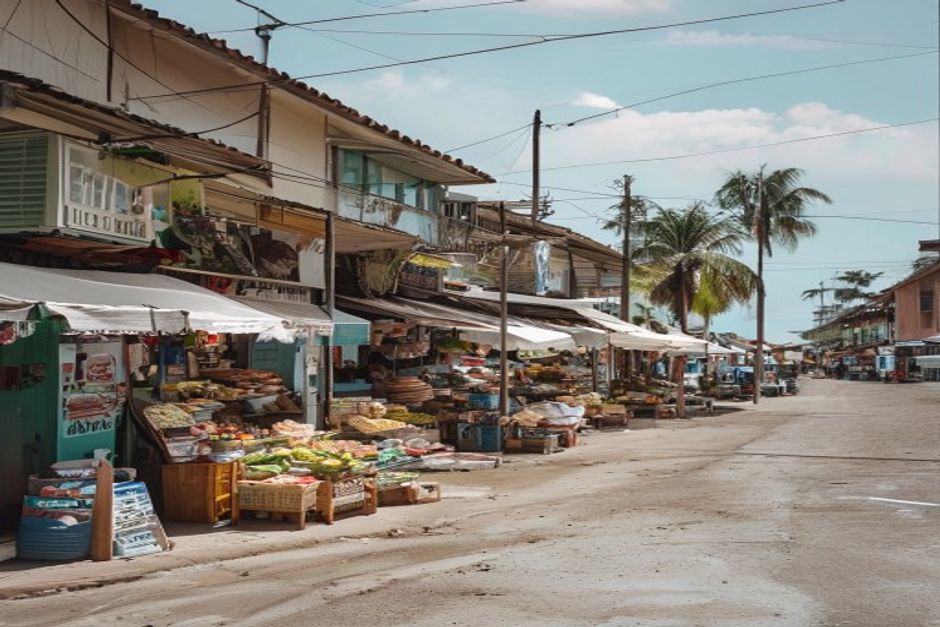 Port Vila illustrating Vanuatu's tertiary service sector