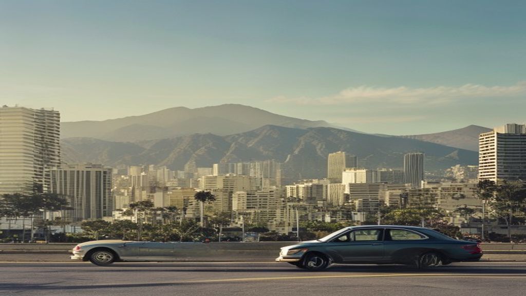 Caracas skyline illustrating Venezuela's economic system