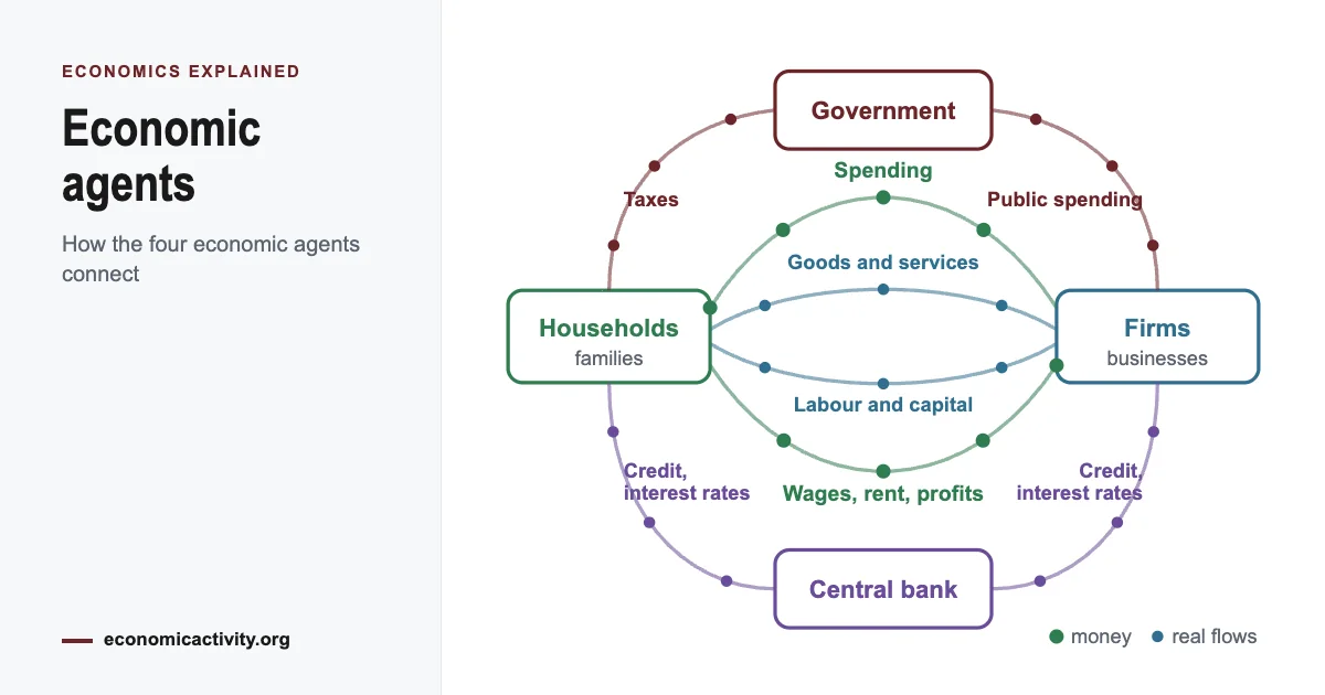 Economic agents, an explanation